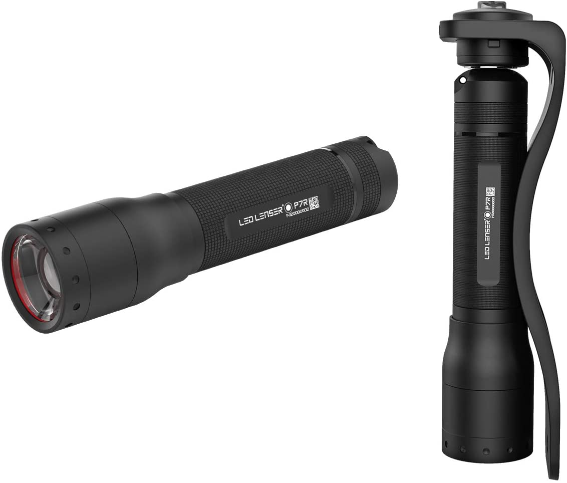 led lenser p7r - flashlights (hand, led, cr 18650, black, ipx4)