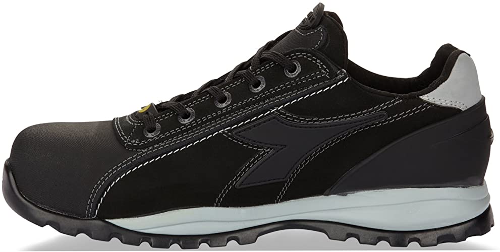 utility diadora men's safety shoes black black 12.5 uk
