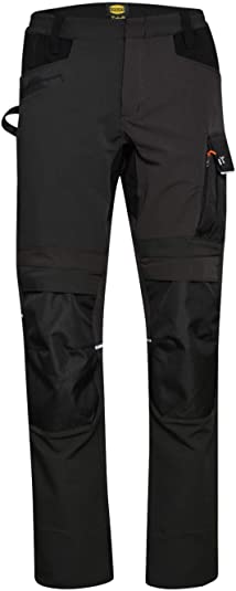 utility diadora - work trousers carbon for man (eu xl) - a photo