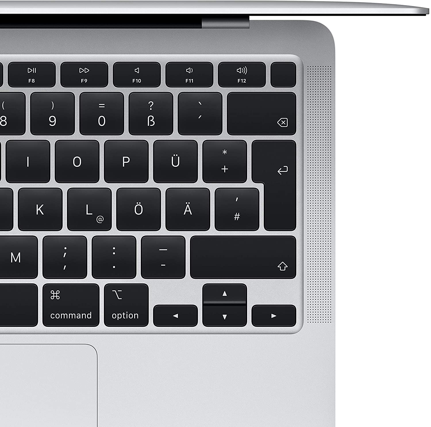 apple macbook air (13 inch, 1.1 ghz, quad-core intel, 10thgeneration, 8 gb ram), silver 256gb