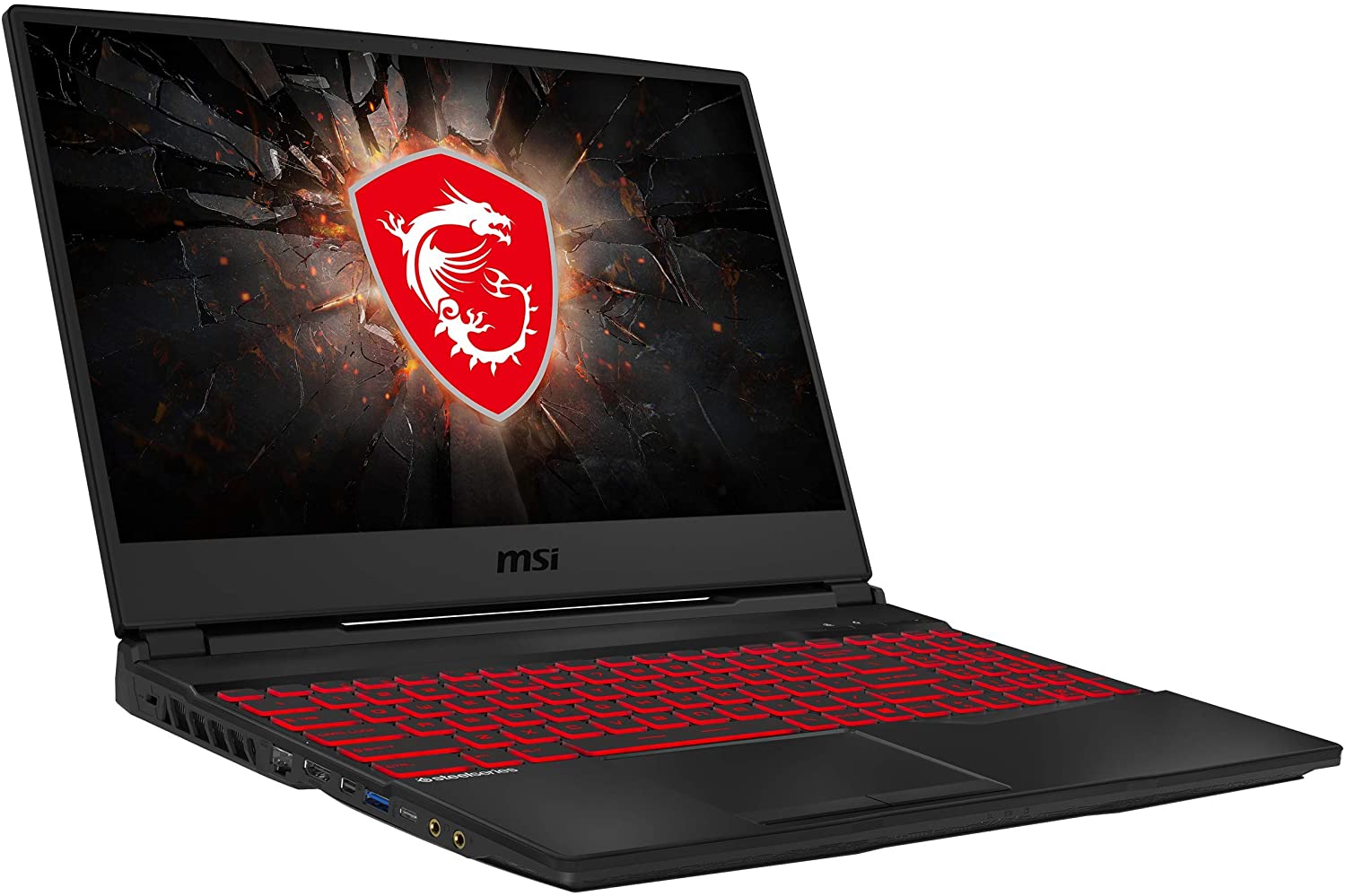 msi gaming laptop with dragon eyes