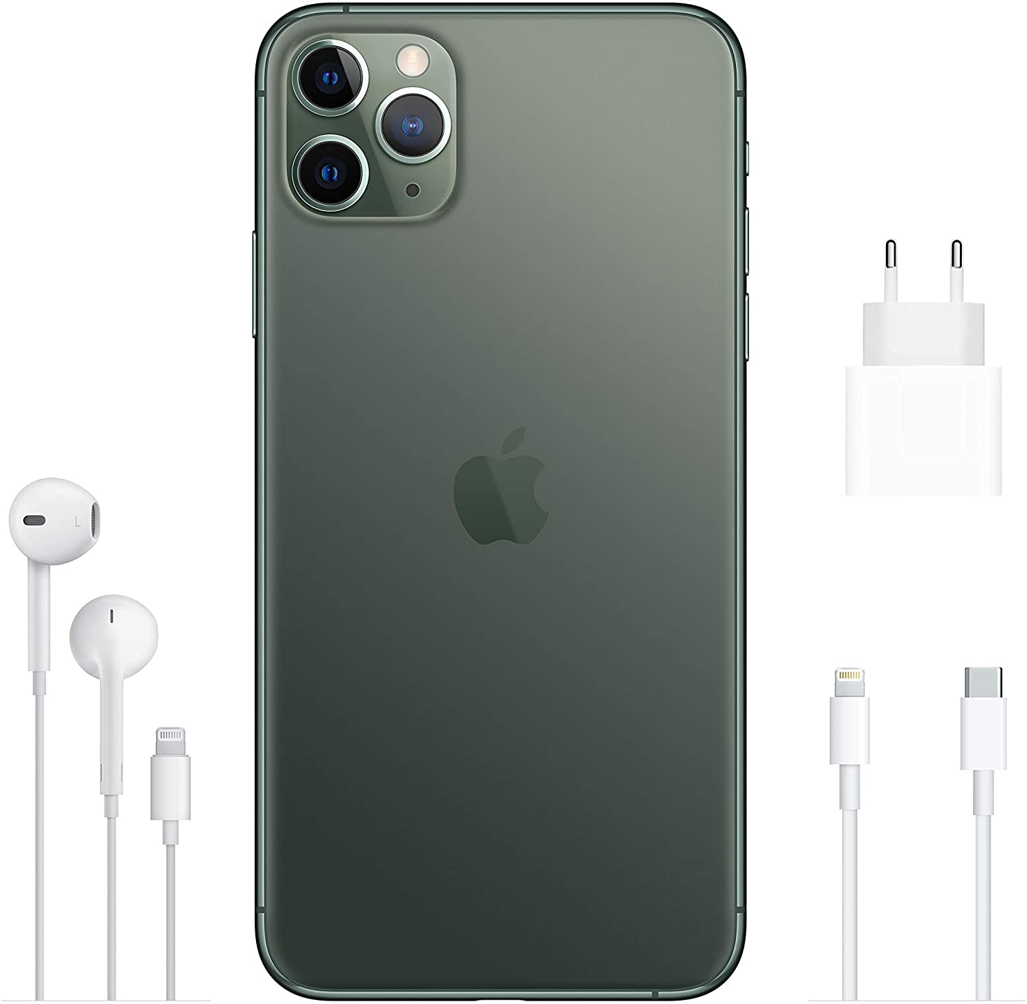 apple iphone 11 pro max, 64gb, night green