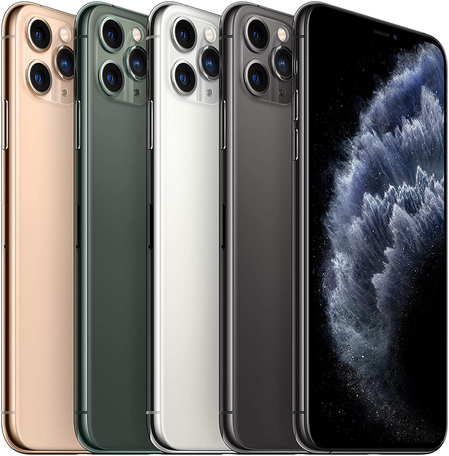 apple iphone 11 pro max, 64gb, night green