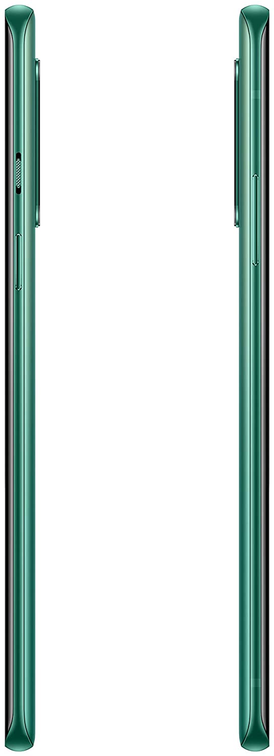 oneplus 8 5g 12gb ram 256gb uk sim-free smartphone with triple camera, dual sim and alexa built-in glacial green - 2 years warranty, glacial green