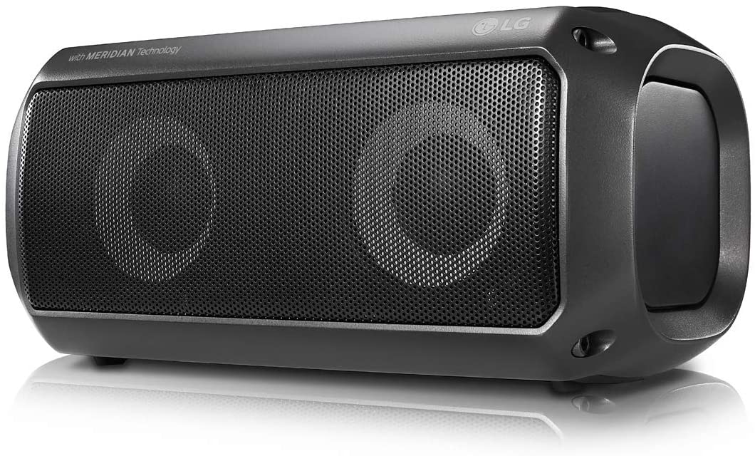 lg pk3 xboom go bluetooth party speaker - black