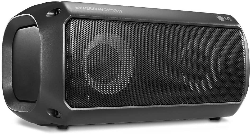 lg pk3 xboom go bluetooth party speaker - black