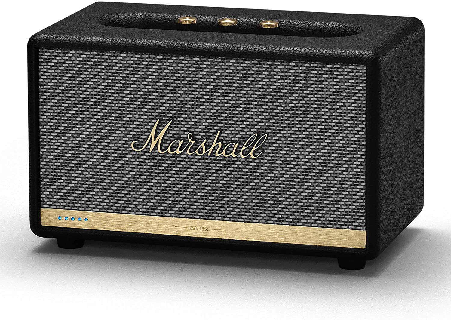 marshall acton ii with amazon alexa - voice activated bluetooth speaker - black - a photo