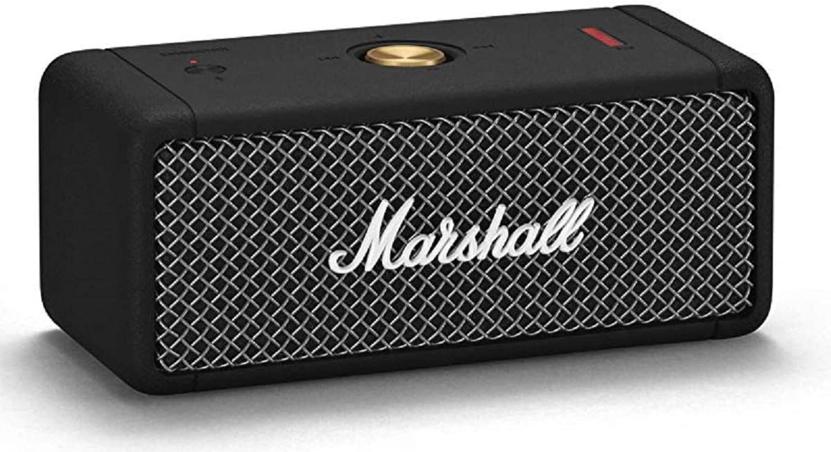 marshall emberton portable bluetooth speaker - black,uk - a photo