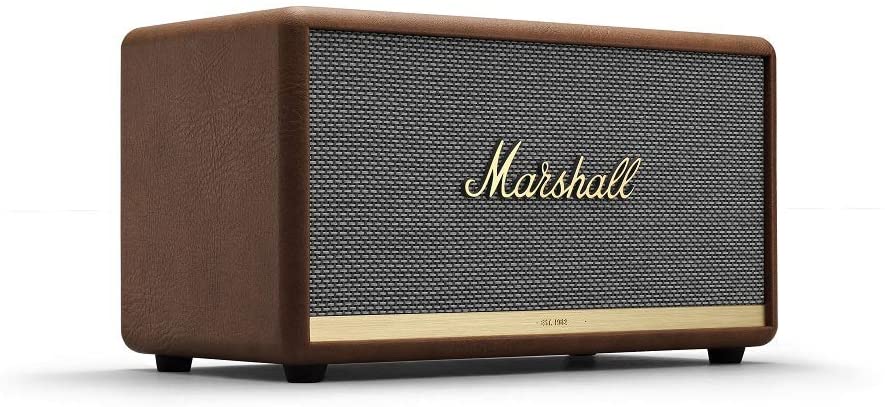 marshall stanmore ii bluetooth speaker - brown (uk)