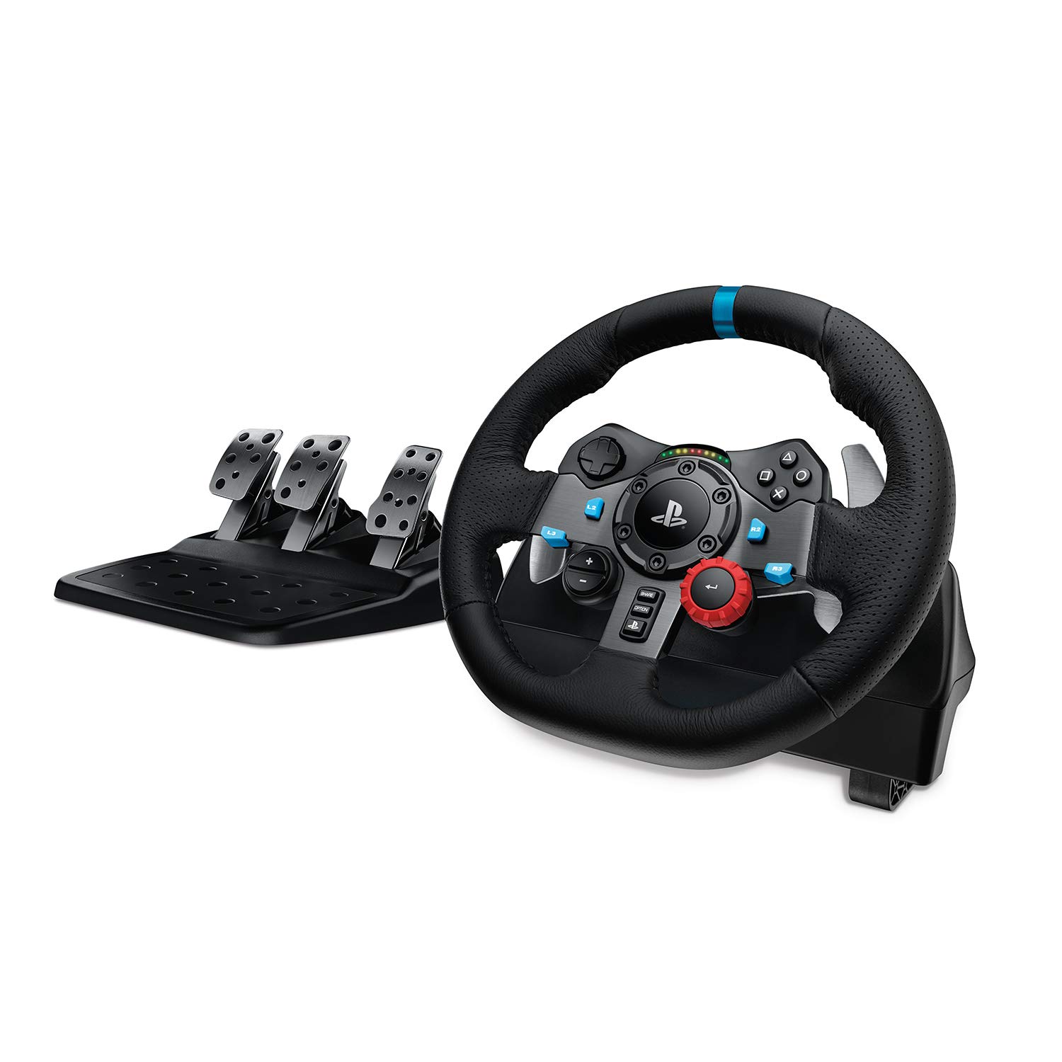 ps4 steering wheel - a photo