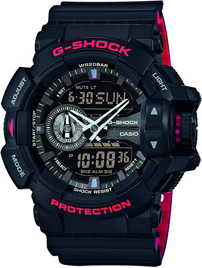 casio g-shock ga-400hr-1aer men's watch - a photo