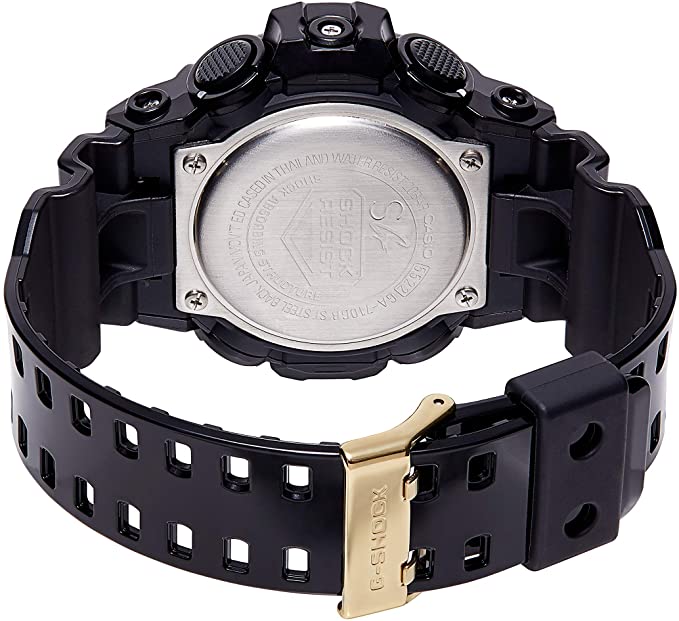 casio ga710gb1aer men's multidial quartz watch with resin
