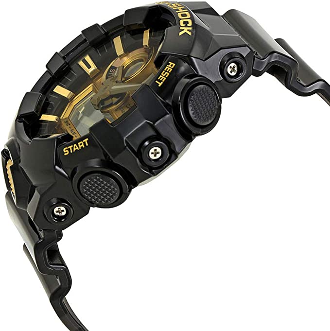 casio ga710gb1aer men's multidial quartz watch with resin