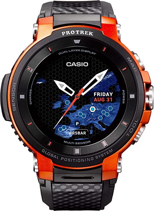 casio men's analog - digital quartz watch with resin strap wsd-f30-rgbae - a photo