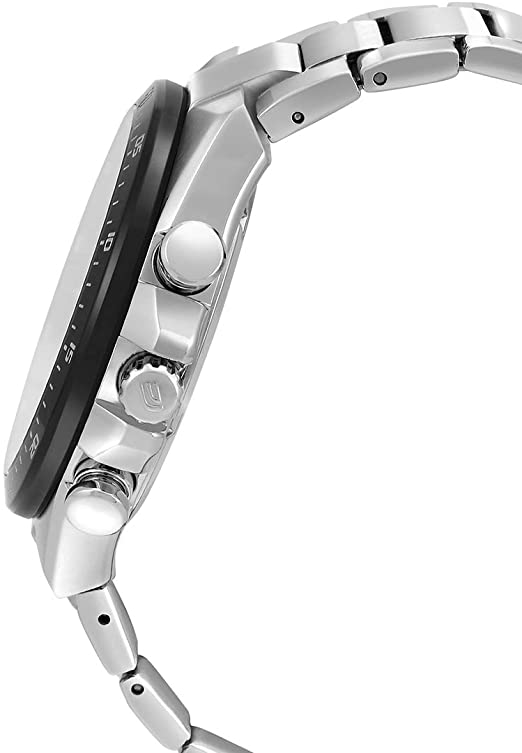 casio men's chronograph solar watch with stainless steel bracelet efs-s520cdb-1auef