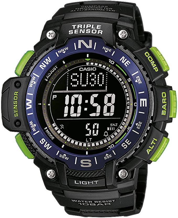 casio sgw 1000-2ber triple sensor digital watch sgw-1000-2ber - a photo