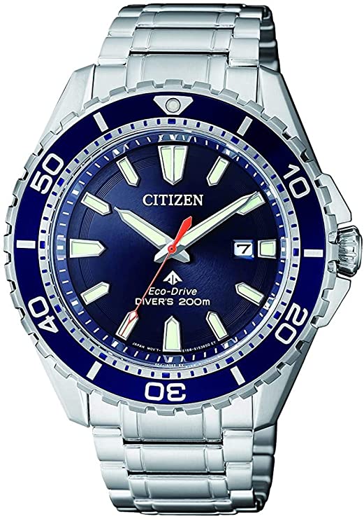 citizen men's analogue solar powered watch with stainless steel strap bn0191-80l - a photo