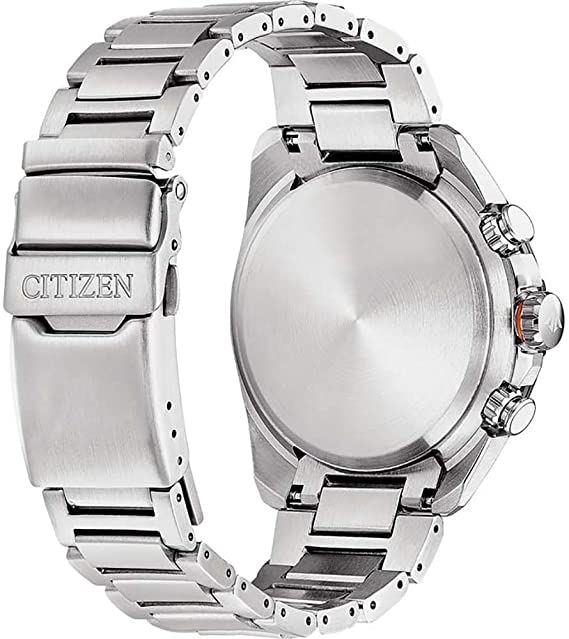 citizen mens analogue quartz watch with stainless steel strap ca0710-82l